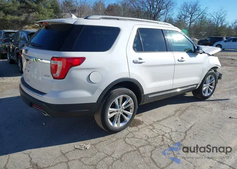 2018 Ford Explorer Xlt z USA, uszkodzony, nr VIN 1FM5K8D81JGA10877